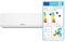 Climatizzatore Digiquest Inverter serie V4 | CLIMA00059 24000 BTU| R-32 | Wi-Fi | Classe A++/A+ | I FEEL |Timer | Funzione TURBO | Flusso d'aria 3D | Auto Restart | Modalità Notte | SEER 6,1|SCOP 5,1