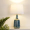 SSNCcNC Keramik groß Tischlampe Vintage Nachttischlampe Europäischen Minimalismus Dekorative Tischleuchte Schlafzimmer Hotel Wohnzimmer E27 40 * 73cm