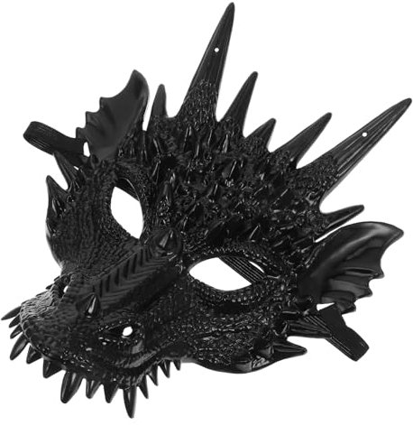 Zerodeko Masque De Dragon Masque Animal 3D Masque De Dragon Du Nouvel An Chinois Masque De Dragon 2024 Année Du Dragon Masque D'halloween Costume De Mascarade Pour Festival De Printemps