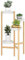 UUE Blumenständer, Pflanzenständer Holz, 4 Ebenen Pflanzenregal, 78cm Höhe Pflanzenständer Outdoor, Blumenbank für Mehrere Pflanzen, Balkon Deko, Deko Wohnzimmer, Korridor, Hof, Büro