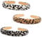 minkissy Leopard Print Wire Headband Set for Women Fashion Headband and Hair Accessories