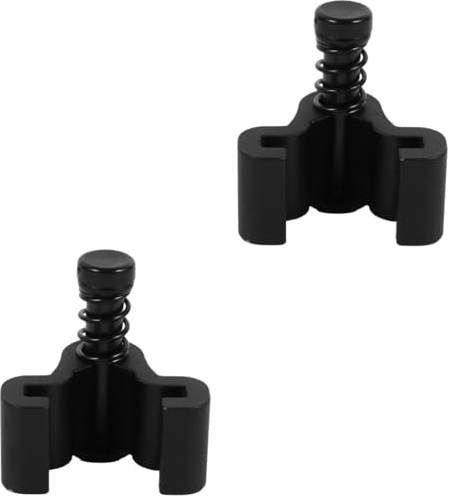 Gadpiparty 2pcs Sliding Barn Door Stopper Magnetic Door Catch Floor Guide Hardware Stoppers for Floor Prevent Slamming