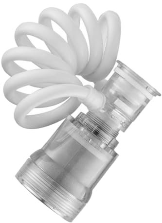 DOITOOL Filtro De Grifo De Baño Cabezal De Ducha Retráctil Purificador De Agua Para Fregadero