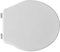 Copriwater compatibile per WC Dolomite vaso Zelig forma 2 Bianco