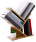 TOPPERFUN Bücherregal Aus Holz Baum-Design Schreibtisch-bücherregal Desktop Lagerung Rack Für Bücher Zeitschriften Dekorationen