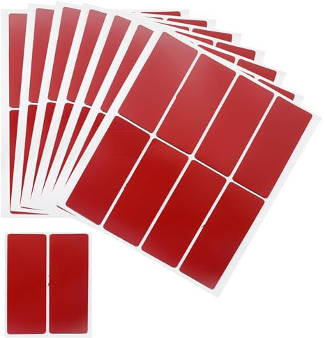 50 Pack Number Plate Sticky Pads, Heavy Duty Double Sided Adhesive Foam License Plate Pads for Car License Number Plates Fixing, Easy Peel & Stick Installation