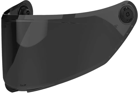 Visiera Nera Casco Unik Ultra - Adulto - Visiera - Casco - Moto