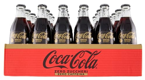 Coca Cola ZERO Caffeina ZERO zuccheri | Vetro 33cl x 24 pezzi