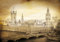 Forwall Fototapete Vlies Wanddeko Westminster London Vintage VEXL (208cm. x 146cm.) AMF3589VEXL Stadt/städtisch