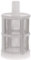 Xuniu Fish Tank Filtro a Rete, Pompa Acqua Tubo Netto Schermo Pulito Pompe Forniture Acquario 7mm