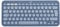 Logitech K380 per Mac Tastiera Bluetooth multidispositivo con profilo sottile compatto, Easy-Switch, durata batteria di 2 anni, compatibile con MacBook Pro, Macbook Air, iMac e iPad - Mirtillo