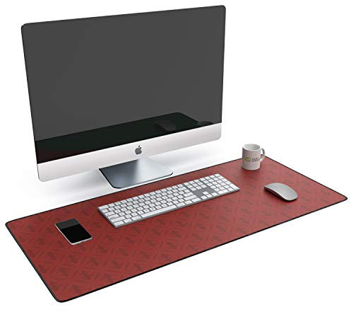 CSL - XXL Mauspad Office und Gaming 900 x 400mm - XXL Mousepad groß mit Motiv - Tischunterlage Large Size - verbessert Präzision und Geschwindigkeit - Schreibtischunterlage