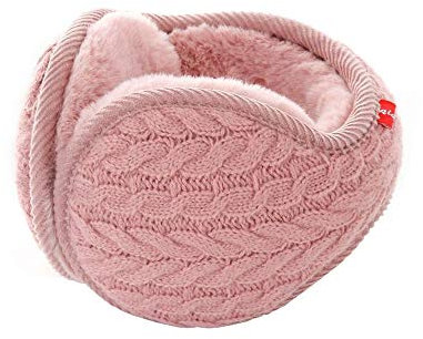 Abcsea 1 stück Winter Ohrenschützer Herren, Ohrenschützer für Männer, Damen Winter Ohrenschützer, ohrenwärmer für männer, winter ohrenschützer damen, Herren Ohrenschützer- Rosa