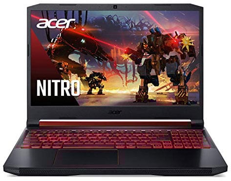 Acer Nitro 5 Gaming Laptop, 9th Gen Intel Core i7-9750H, NVIDIA GeForce RTX 2060, 15.6 Full HD IPS 144Hz Display, 16GB DDR4, 256GB NVMe SSD, Wi-Fi 6, Waves MaxxAudio, Backlit Keyboard, AN515-54-728C