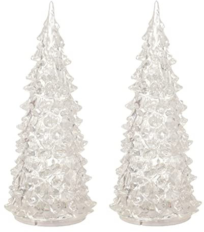 LEMAX Alberi Luminosi Medi Multicolor - Crystal Lighted Tree, 3 Color Changeable, Medium cod 94517