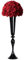 Vielseitige Metall-Hochzeitsdekoration, Vase, Trompete, Straße, Leine für Party, Abendessen, Jahrestag, Zeremonie, Geburtstag, Veranstaltung, Hotel, Dekoration, WEPDIY (schwarz, 73.7 cm)