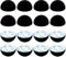 16Pack Silicone Speaker Isolation Pads,Turntable Feet and Subwoofer Isolation Pads,Black Hemisphere Silicone Bumper Non Skid Feet,Audio Equipment Sound Dampening Anti Vibration Silicone Feet(1.2inch)