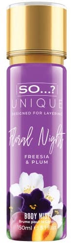 So…? Unique Damen Vegan Floral Night Duftendes Körpernebel, bodyspray für damen 150ml