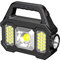 Lámpara Solar de Camping de 2400 lúmenes, Linterna LED, manivela, Emergencia, lámpara Solar, Resistente al Agua, Faro de Mano, lámpara de manivela con Banco de energía, 5 Modos de luz para Camping