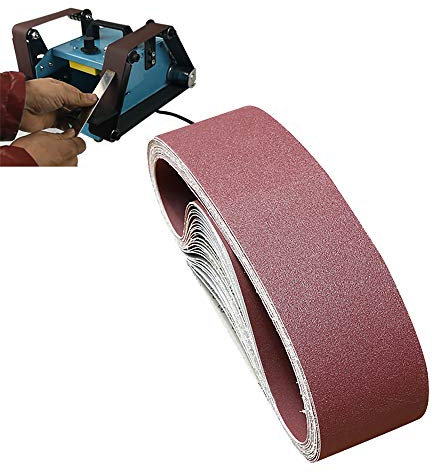 Levigatrice a Nastro Automatica da 950 W, lucidatrice a levigatrice elettrica, smerigliatrice a Nastro da banco a Doppia estremità per Bordo/Legno, CE/FCC/CCC/PSE