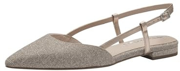 Tamaris Damen Sling Textil Vegan Trichterabsatz; Rose Glam/rosa; 36