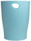 Exacompta - Réf. 45333D - Lot de 8 corbeilles à papier, poubelles ECOBIN Skandi avec poignées - Volume 15 litres - Dimensions 26,3 x 26,3 x 33,5 cm - Pour bureau ou maison - Couleur Bleu Givré