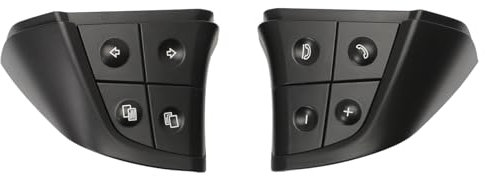 Konuooer 2PCS Multifunktions Lenkradschalter Steuertasten 1648207910 für W164 W251 W245 lenkrad tasten switch für GL ML B/R Class Links und Rechts
