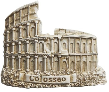 Roma Colosseum Italy Fridge Magnet Rome Travel Souvenir Gift Magnetic Sticker Hand Painted Craft