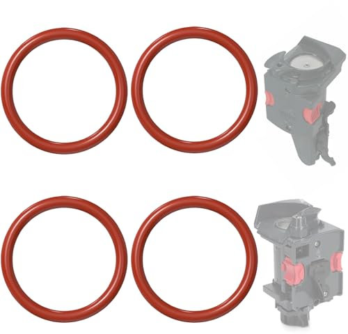 Ancable Dichtung O-Ring für Delonghi, 4 Stück Dichtung kompatibel mit Delonghi ECAM ETAM EABI EAM ECA ESAM EPAM für Brüheinheit Brühgruppe Anpresskolben Kolben Thermoblock Heizung