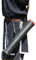 MDFCZXP Mittelalterliches Leder Pfeilholster, Verstellbarer Hüftköcher, Wikinger Ritter Jäger LARP Pferd Nomad Jagd Bogenschießen Rücken Ärmel Zubehör,Braun