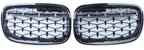 Superaur Auto Frontgrill für BMW E70 X5 2007-2013,G Vorne Kapuze Kühlergrill Grill Obere Stoßstange Mesh Gitter Ersatz zubehör,normal-F
