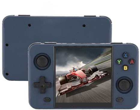 R40S Handheld Game Console, 4inch IPS Screen Retro Games -Konsolen, Open Source Game Player Unterstützt 11 Emulator, 64 -Bit -Videospielkonsole, 4000 -mAh (16G und 128G)