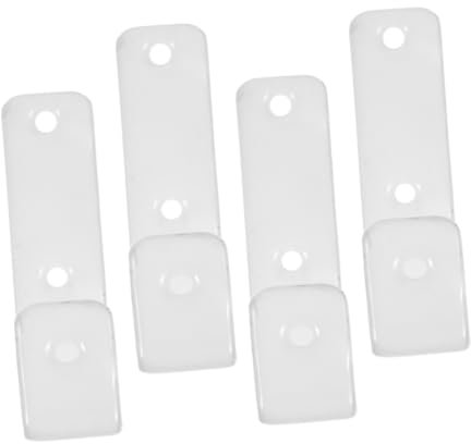 ULTECHNOVO 4pcs Bed Ladder Hooks Heavy Duty Metal Hook Brackets for Bunk Bed Ladder Rustproof