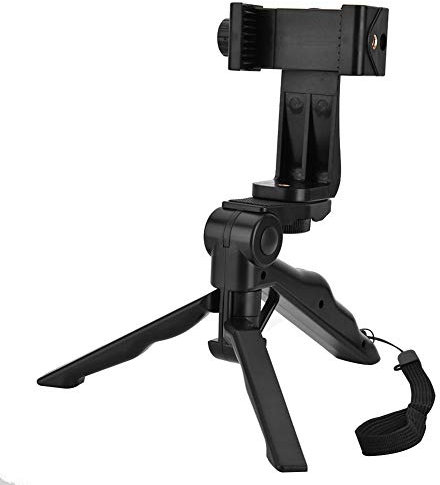 MAGT Stabilizzatore Smartphone, 3 Assi Treppiede Selfie Stick Rotazione Estensibile Mini Treppiede per Vlog Action Camera
