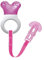 MAM Mini Cooler & Clip, Zahnstocher und Clip, Beißring, Rosa