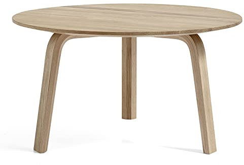 HAY Bella Couchtisch Eiche matt, braun, Ø x H 60 x 32 cm