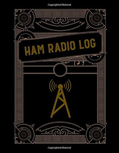 Ham Radio Log: Amateur Station, Operator Logbook Contact Operators Notebook Track & Frequency Test Radiowave Book