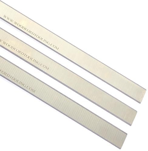 for Record Power PT107 Planer Blades also Fits Axminster AT107PT, Jet JPT260, Sedgwick PT1 PT3, Startrite PT260 Resharpenable 260mm Set of 3 Made by Xcalibur Tooling