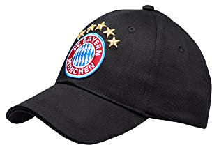 FC Bayern München Baseballcap | Baseballkappe | Logo | Kinder | Rot, Navy oder Schwarz