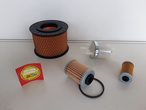 Filter Set kompatibel mit Rüttelplatte Ammann AVH 6020 DH Ölfilter Luftfilter Kraftstoff