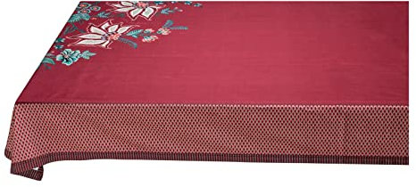 PIP STUDIO 51035050 Flower Festival Tischdecke Dark pink 150 x 300 cm (1 Stück)