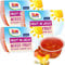 Dole Mixed Fruit In Peach Jelly 3 x 4 Packs of Assorted Fruits, Healthy Snack, No Added Sugar Fruit Cocktail Bowls, Perfect for Breakfast & Dessert or Adding to Recipes