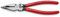 KNIPEX 08 21 185 Needle-Nose Combination Pliers Plastic Coated Black atramentized 185