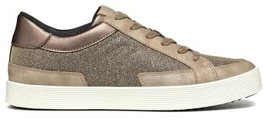 Geox D Blomiee B, Scarpe da Ginnastica Donna, Tortora, 40 EU