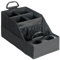 FLYBOX Car Seat Organiser, Back Seat Organiser with 12 Storage Compartments and 2 Metal Cup Holders, Front and Back Storage Box, Passenger Between Centre Seats for Truck, Trunk,