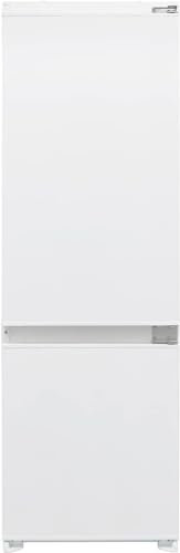 Integrated 55cm Frost Free Fridge Freezer, 242 Litre, 4 Adjustable Glass Shelves, 3 Clear Freezer Drawers, White