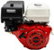 Moteur à essence 15 CV - Moteur industriel - 4 temps - 420 CC - Refroidissement par air 9,7 kW - Convient pour pompes à eau, pelleteuses, etc.