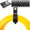 Kabel Organizer Kabelriemen, Hochleistungs-Aufbewahrungsgurte, Verstellbare Kabelhalter Kabelbinder für Verlängerungskabel, Schläuche, Seile, Keller, Werkstatt, Wohnmobil(10M)(10er-Packs)