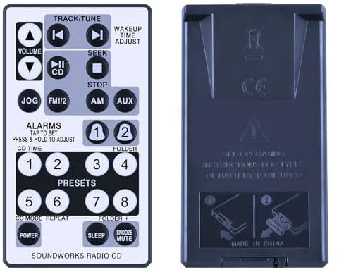 TCNOUMT Nuovo telecomando di ricambio per Cambridge SoundWorks Radio CD 740