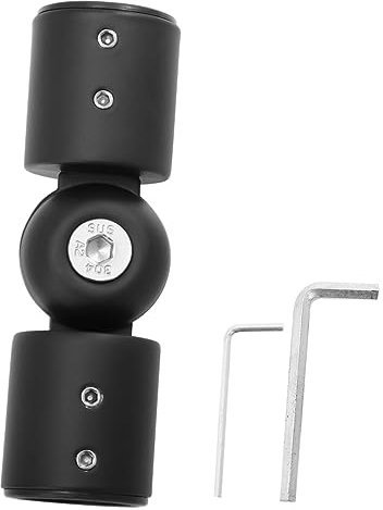 RORPOIR Eckverbinder Für Gardinenstangen Gardinenstangen-verbindungselement Flexibel Montierbar Langlebig Und Stabil